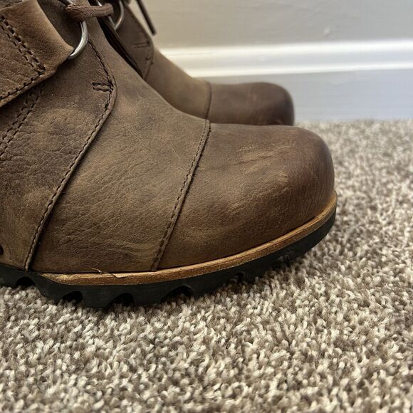 SOREL Joan of Arctic Wedge Mid Boots Booties - Picture 4 of 12